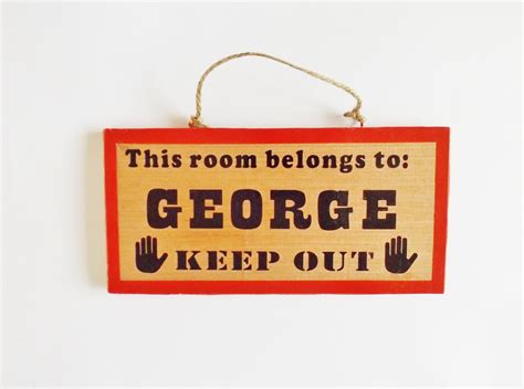 Tomorrow is christmas #i dont enjoy being woken up early to festivity #if im asked to go to church i will not. This Room Belongs To Personalised Bedroom Door Name Plaque ...