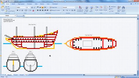 Minecraft Pirate Ship Blueprints
