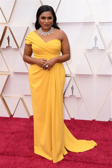 Mindy Kaling 2020 Academy Awards See All The Stars On The Red Carpet