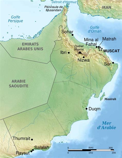 Map Of Gulf Of Oman Cities And Towns Map Gambaran