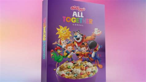 Kelloggs ‘all Together Cereal Box Contains 6 Iconic Cereals In 1 Box
