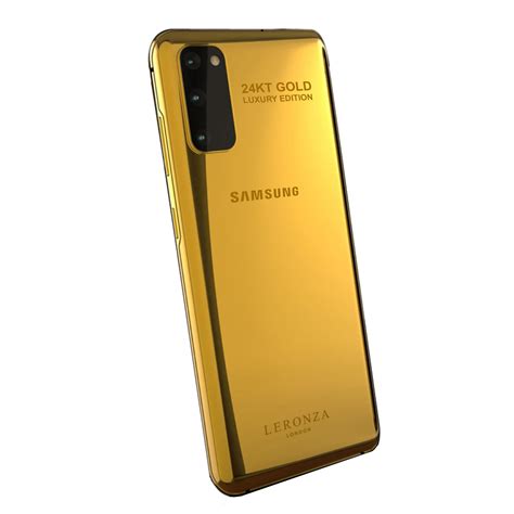 24k Gold Samsung S20 Elite Leronza