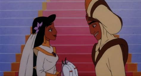 Jasmine And Aladdins Royal Wedding Day Disney Aladdin Disney Pixar