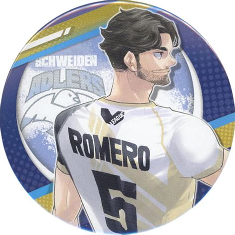 Badge Bins Nicolas Romero Haikyu Collection Metal Badge V League Ver