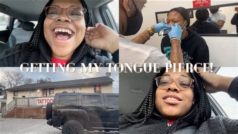 Getting My Tongue Pierced 👅 Youtube