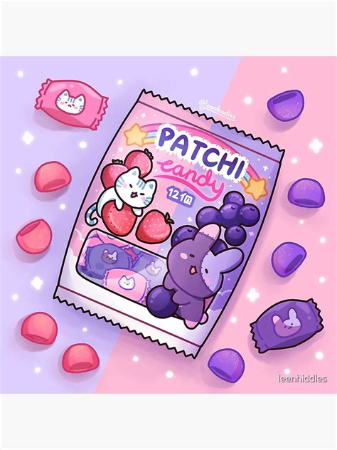 Patchi And Biru Candy Poster For Sale By Leenhiddles Redbubble
