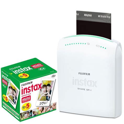 Fujifilm Instax Share Smartphone Portable Printer Sp 1 With Fujifilm
