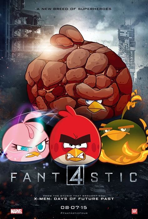 Angry Birds 2016 Fantastic Four Angry Birds Angry Birds 2 Game