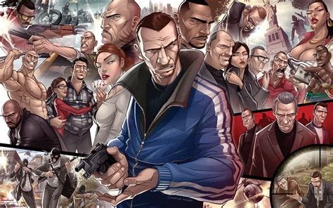 Grand Theft Auto Characters Wallpapers Top Free Grand Theft Auto