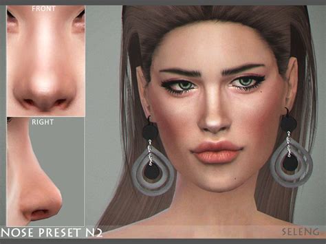 Cas Nose Preset Found In Tsr Category Sims 4 Cas Presets Sims