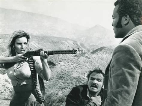 Sexy Raquel Welch Burt Reynolds Jim Brown 100 Rifles 1969 Photo Genuine 55 £4459 Picclick Uk