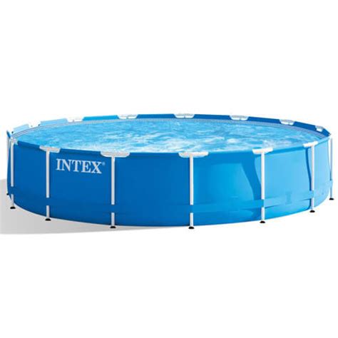Intex Metal Frame Above Ground Pool In The Swim Pool Supplies