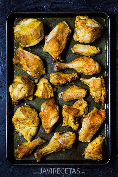 ¡el hígado de pollo asado te aporta mucho hierro y proteínas! Pollo al Horno - Javi Recetas