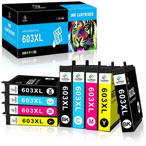 Buy Leciroba 603xl For Epson 603 Ink Cartridges For Epson Xp2100 Xp3100