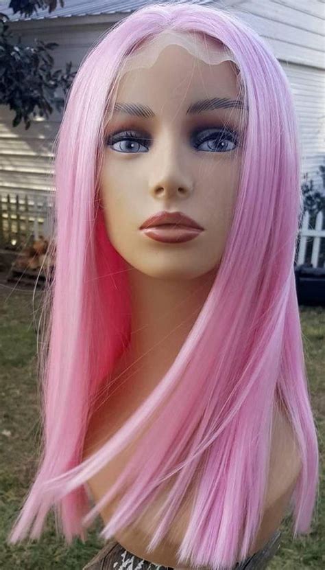 Half Pink Half Blue Wig Pink Wig Toddler Grey And Pink Wig Blonde Wig