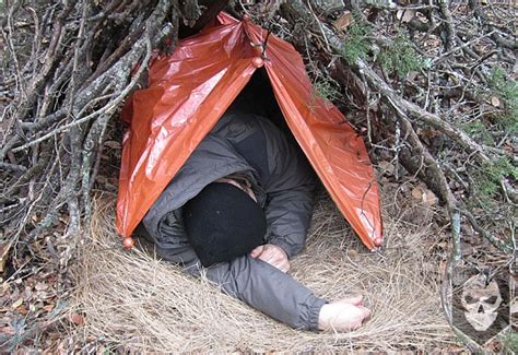 Building A Wilderness Survival Shelter With The Heatsheets Emergency