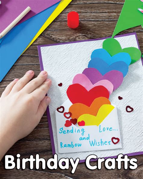 Happy Birthday Card Craft For Kids