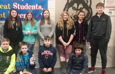 Congratulations To Cardinal Middle School Paw Pride Winners Geauga News