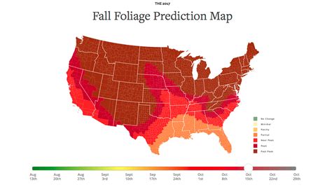 Fall Foliage Prediction Map Real Estate Asheville Realty828