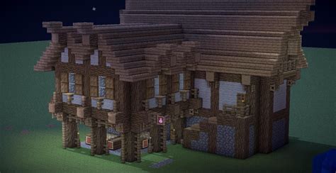 Build Medieval Styled Taverninn Minecraft Architecture Minecraft