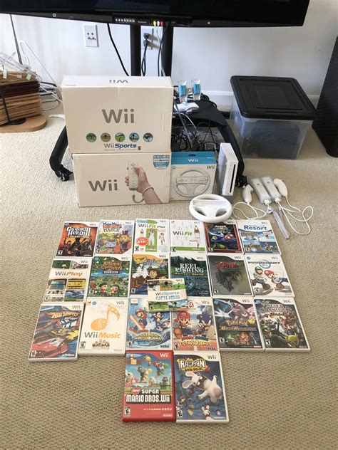 My Full Wii Collection Rwii