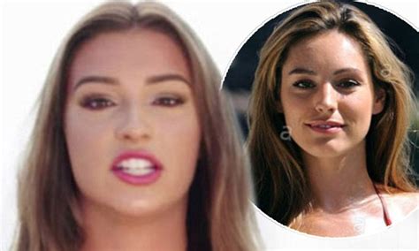 Love Island Fans Suggest Zara Mcdermott Looks Identical To Kelly Brook