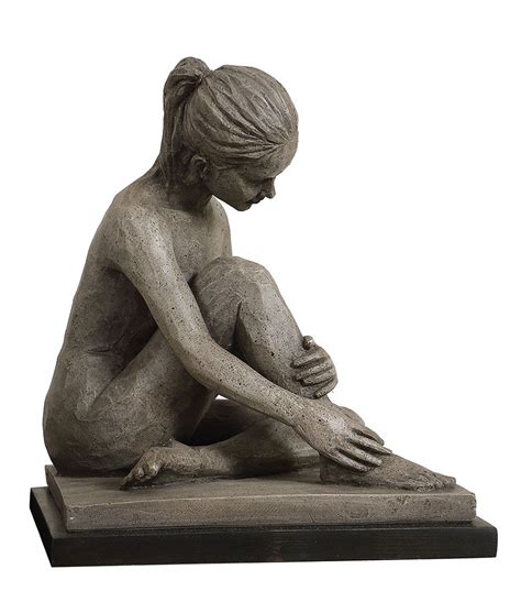 Sculpture femme assise Objets de déco Interior s