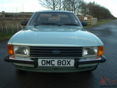 Ford Cortina Mk5 2ltr Ghia Automatic 1981 In Crystal Green