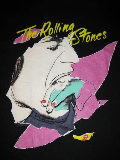 1989 Rolling Stones Steel Wheels Tour Vintage T Shirt Defunkd