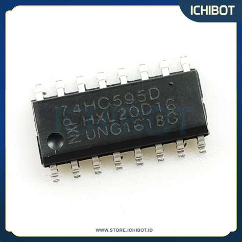 Ic 74hc595 Smd 8 Bit Shift Register Ic Shift Register Ichibot Store