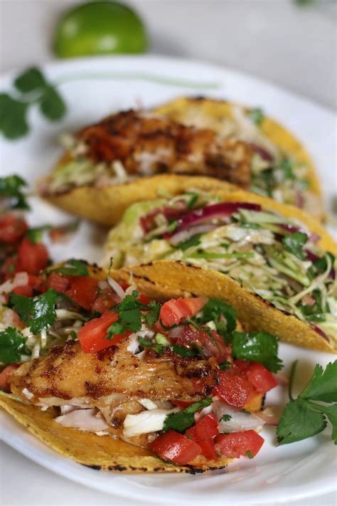 How To Make The Best Baja Chicken Tacos Skinny And Extra Juicy