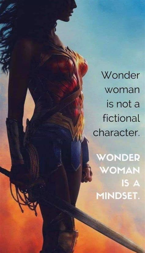 Wonder Woman Is A Mindset In 2020 Wonder Woman Quotes Woman Quotes