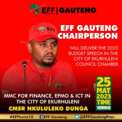 Economic Freedom Fighters On Twitter EFFInGovernment