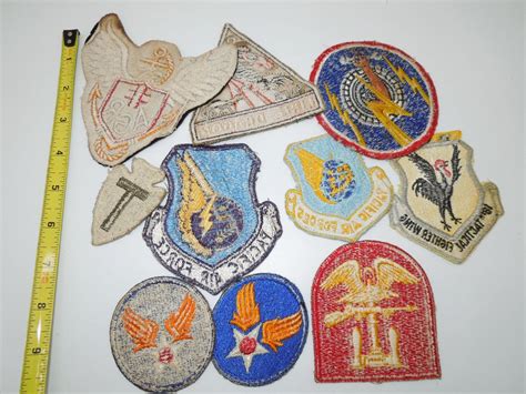 Lot 190 Wwii Vietnam Us Military Patches Theater Made Air Force