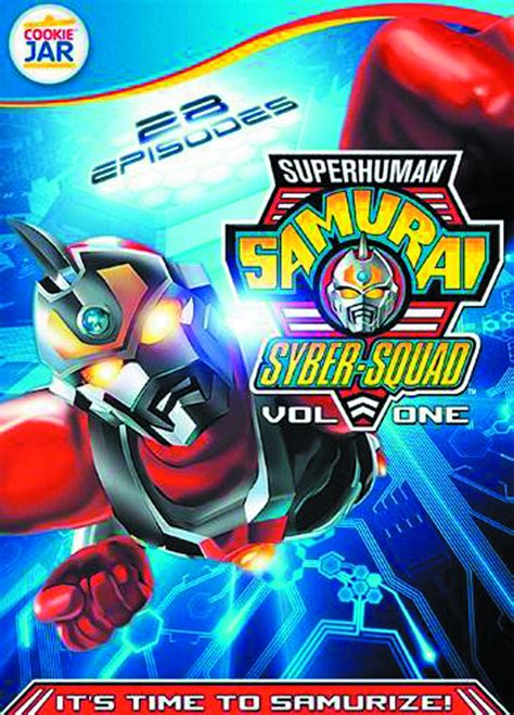 Feb131993 Superhuman Samurai Syber Squad Dvd Vol 01 Previews World