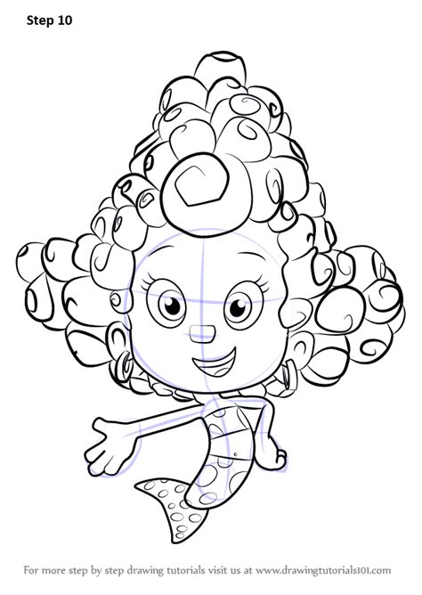 Learn How To Draw Deema From Bubble Guppies Bubble