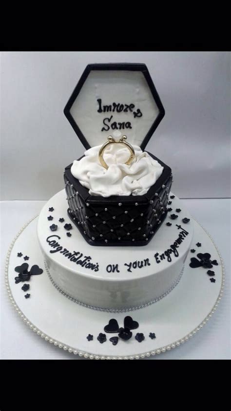Engagement cakes can be a great way to boost festive cake sales especially when the margin on christmas cakes is quite low for. Pin on Seriously baking