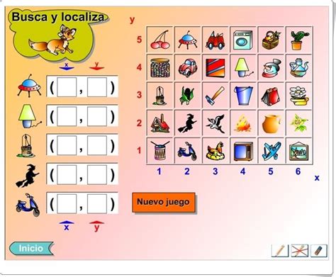 No, otro estúpido juego para fomentar el espíritu de equipo no, dijo el empleado disgustado. "Busca y localiza" (Juego de Coordenadas de Primaria) | Primaria matematicas, Primarias ...