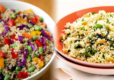 Quinoa is the seed of the goosefoot plant, which is related to spinach. Quinoa vs Couscous | thosefoods.com