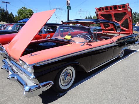 If you notice in the photos, it has a fairlane 500 emblem on the trunk lid. 1959 Ford Fairlane 500 Galaxie Skyliner | Flickr - Photo Sharing!