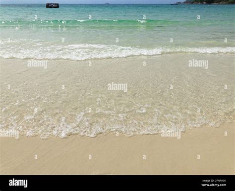 Tropical Paradise Beach Wave For Resort Stock Photo Alamy