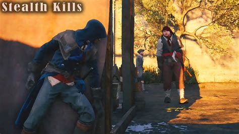 Assassins Creed Unity Brutal Stealth Kills YouTube