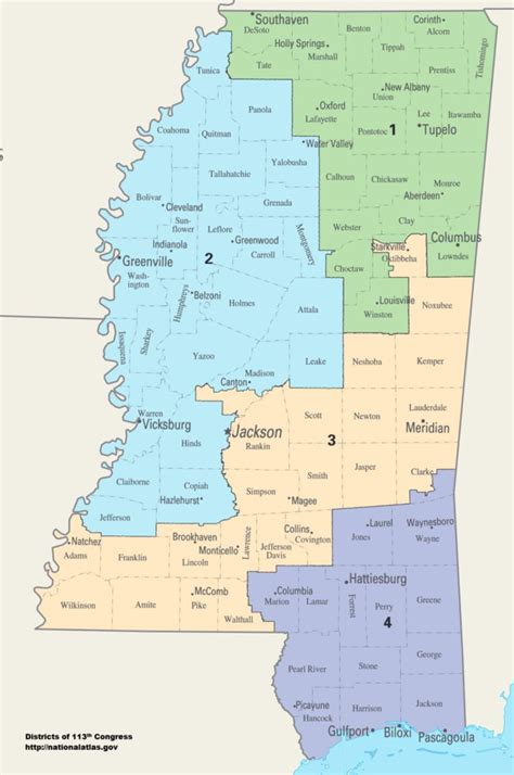 Mississippis Congressional Districts Alchetron The Free Social