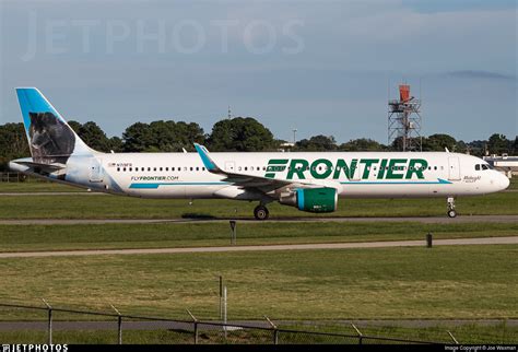 N719fr Airbus A321 211 Frontier Airlines Joe Waxman Jetphotos