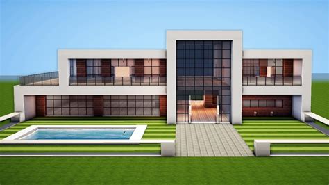 How To Build A Modern Mansion In Minecraft Step By Step Easy Design Talk