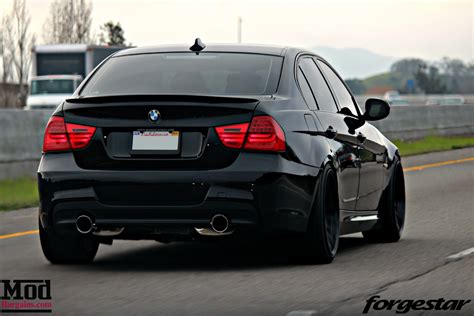 cole durden s e90 335i brings the fight on forgestar f14 super deep concave wheels bmw series