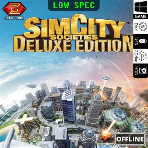 Simcity Societies Deluxe Edition Pc Full Version Lazada Indonesia