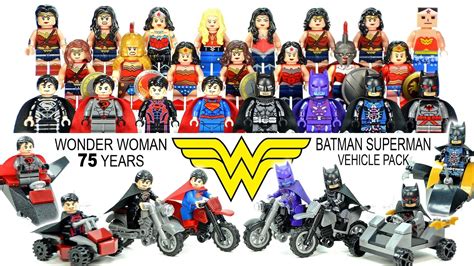 Lego Wonder Woman 75th Anniversary Minifigure Collection