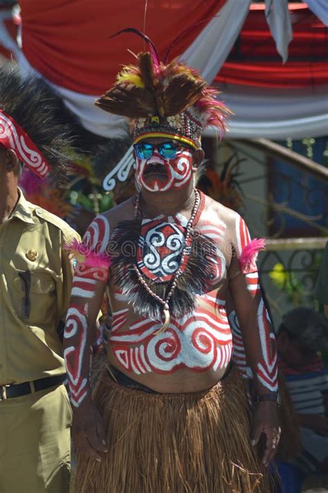Papuan Carnival Indonesia Independance Day Editorial Photo Image Of