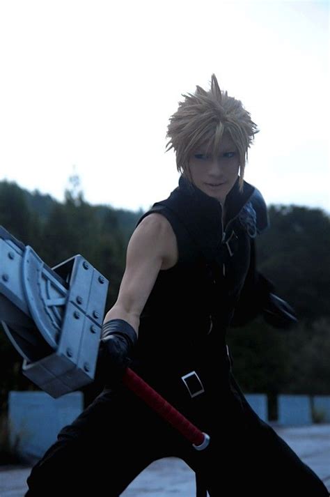 costumes reenactment theatre final fantasy ff7 cloud strife cosplay costume outfit uniform